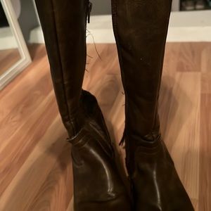 Boots they are worn and they are  still in good condition